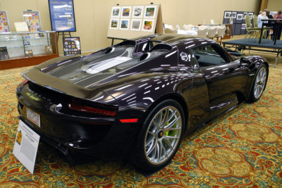 2015 918 Spyder in exclusive Viola Metallic, Ingram Collection. Only 918 units of the 918 were made. (6863)