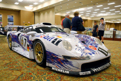 1996 GT1, winner of GT1 class at the 24 Hours of Le Mans in 1996. Overall victory went to WSC Porsche Spyder prototype. (6960)