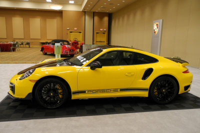 2015 911 (991) Turbo S, 560 hp, 197 mph top speed, 0-60 mph in 2.9 secs., $182,700 base MSRP, $245,485 with options (7153)
