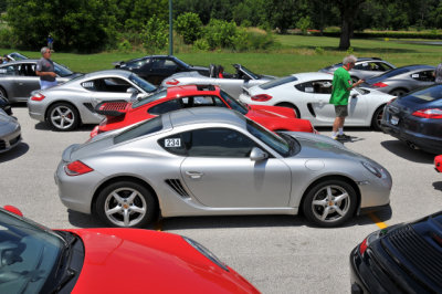 Gathering for Photo Shoot after Parade of Porsches (2988)
