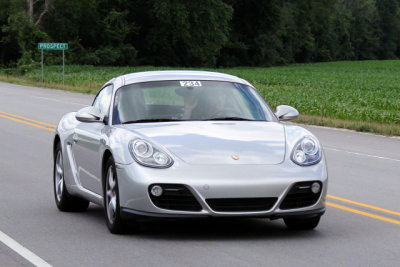 Participating in Parade of Porsches (photo courtesy of  commercial photographer whose name I can't remember) (IMG_2810)