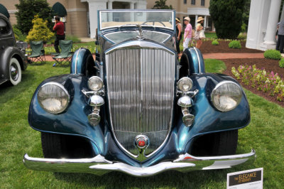1935 Pierce-Arrow 1245, 1935 Chicago Auto Show car, Sam Lehrman, Palm Beach, FL (1261)