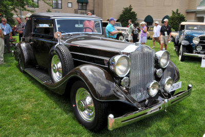 1935 Packard 1201 by Graber, one-off convertible victoria, BEST AMERICAN OPEN CAR 1932-1942,* Ralph Marano, Westfield, NJ (1492)