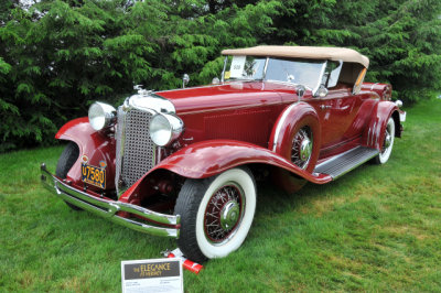 1931 Chrysler Imperial by LeBaron, ROLLING SCULPTURE AWARD, Calvin G. High, Willow Street, PA (1954)