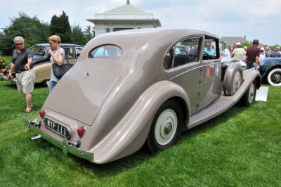 1937 Rolls-Royce Phantom III by Barker, MOST ELEGANT EUROPEAN CLOSED PRE-WAR CAR, William M. Davis, Charleston, WV (1509)