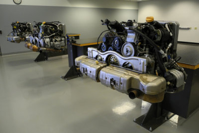 Mezger flat-6 engines used in previous generations of the 911 (9115)