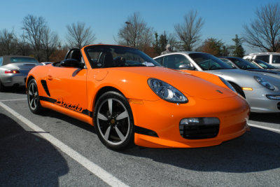 2008 Special Edition Boxster (987.1), spectator parking, 38th Annual Porsche-Only Swap Meet in Hershey (0117)