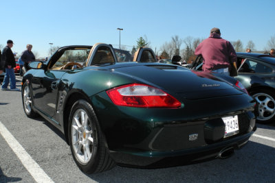 2008 Boxster (987.1) for sale at car corral, 38th Annual Porsche-Only Swap Meet in Hershey (0147)