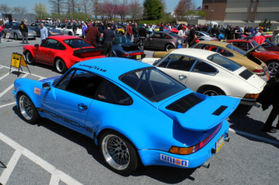 Concours area, 38th Annual Porsche-Only Swap Meet in Hershey (0181)