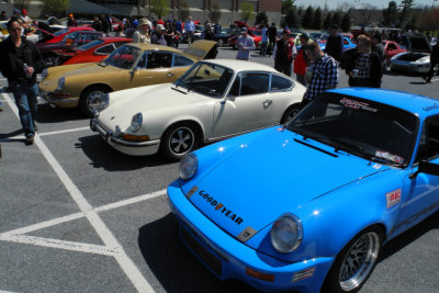 Concours area, 38th Annual Porsche-Only Swap Meet in Hershey (0182)
