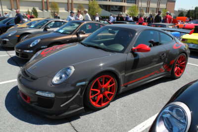 2011 911 GT3 RS 4.0 (997.2), concours area, 38th Annual Porsche-Only Swap Meet in Hershey (0190)