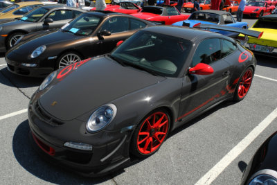 2011 911 GT3 RS 4.0 (997.2), concours area, 38th Annual Porsche-Only Swap Meet in Hershey (0195)