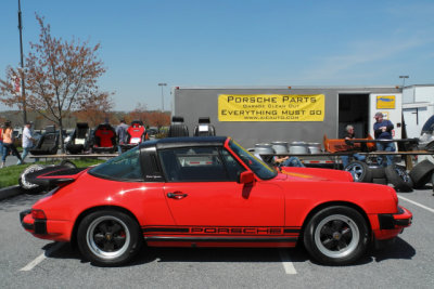 Vendor area, 38th Annual Porsche-Only Swap Meet in Hershey (0271)