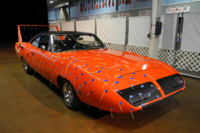 1970 Plymouth Superbird -- street version of NASCAR legend with wind-tunnel test strips (1891)