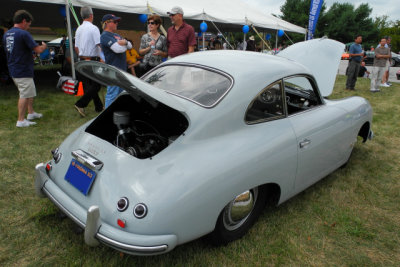 1953 356, oldest Porsche at PCA National Office Open House (8672)