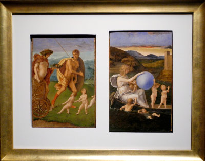 Giovanni Bellini, Italian, active by 1459, died 1516, Allegories of Fortune/Melancholy and Perseverance (9312)