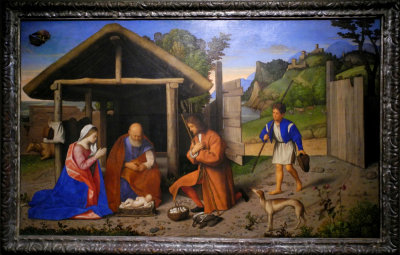 Vincenzo Catena, Italian, active by 1506, died 1531, The Adoration of the Shepherds, Metropolitan Museum of Art, New York (9330)