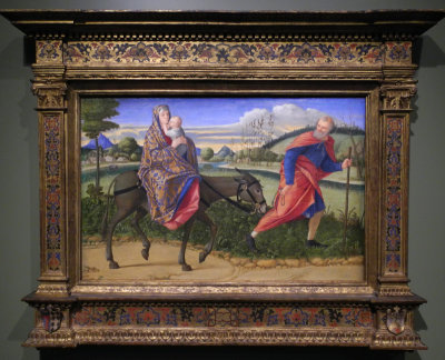 Vittore Carpaccio, Italian, about 14651525/26, The Flight into Egypt, about 1515, National Gallery of Art, D.C. (9332)
