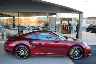 2017 911 Turbo S, Porsche of Silver Spring, $212,005 total MSRP, including $22,855 in options and $1,050 S&H (9633)