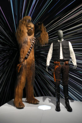 Chewbacca, 1977, Episode IV: A New Hope, and Hans Solo With Blaster, 1983, Episode VI: Return of the Jedi (9466)