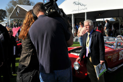 Wayne Carini, host of Velocity TV's Chasing Classic Cars, Amelia Island Concours d'Elegance, 2013 (0141)