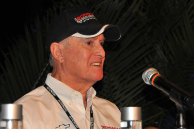 Shelby Cobra and Ford GT40 racing driver Bob Bondurant, Ford GT40 Seminar, Amelia Island Concours dElegance, 2013 (9138)