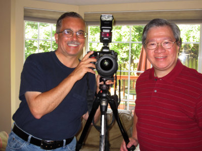 With outstanding automotive photographer and PBase friend Dan Greenberg in Maryland, 2012 (IMG_0413)
