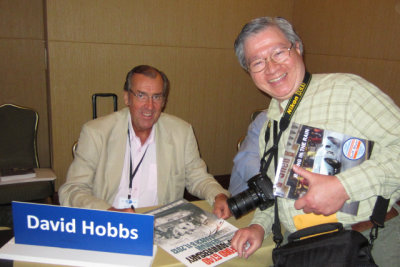 With racing legend and Formula 1 commentator David Hobbs, Ford GT40 Seminar, Amelia Island Concours d'Elegance, 2013 (IMG_0942)