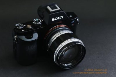 Sony A7R with various range finder lenses