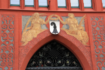 Basel town hall gate