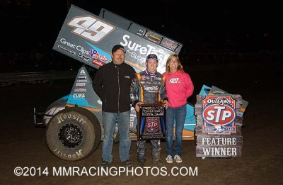 4-5-14 Calistoga Speedway: World of Outlaws - USAC Western Classic Sprints