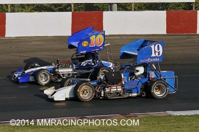 Super Modifieds vs Winged Sprints