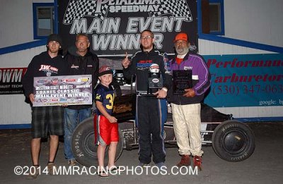 8-9-14 Petaluma Speedway: John Soares Classic 