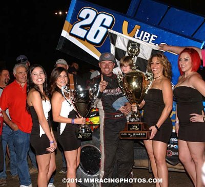 10-18-14 Tulare Thunderbowl Raceway: Trophy Cup night 3