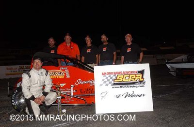 8-8-15 Stockton 99 Speedway: BCRA Midgets - King of the Wings - NCMA - Vintage Supers