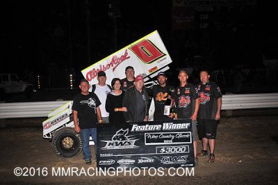 6-25-16 Calistoga Speedway: Wine Country Classic: King of the West - Hunt Magnetos Wingless