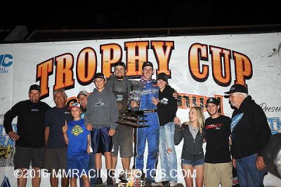 10-22-16 Tulare Thunderbowl Raceway: Trophy Cup night 3