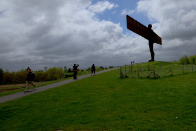 Taking Pictures Of The Angel Of The North