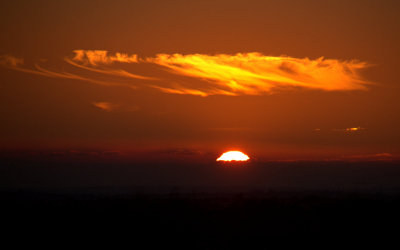 Sunset From The Villa