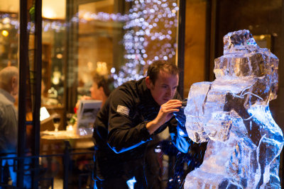 Making Ice Sculptures