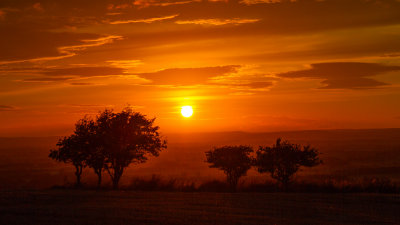 The Yorkshire Wolds Sunset