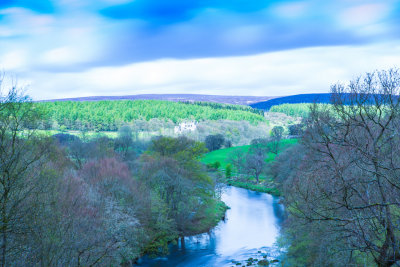 The River Wharfe and Barden Tower