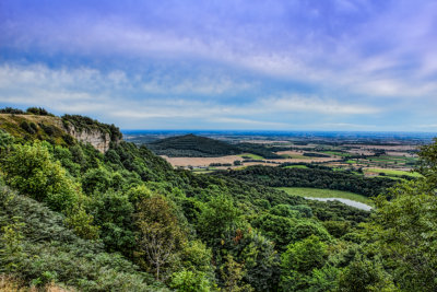 Sutton Bank and Gormire Lake