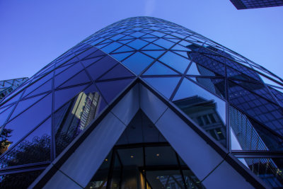 Reflections in the Gherkin