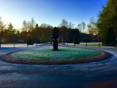 Crewe Hall Entrance Roundabout