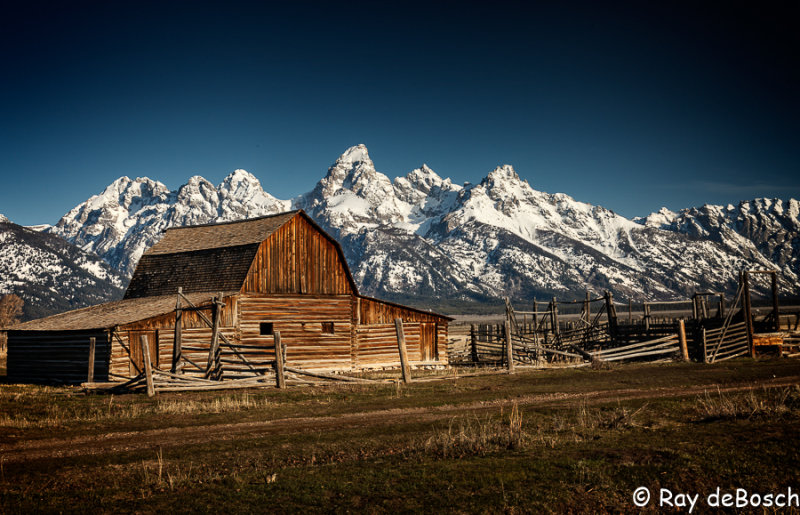 Barn at Yellowstone