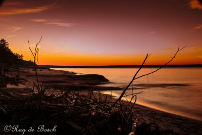 Sunset at Jackfish Bay