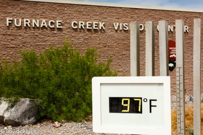 97 degrees at Furnace Creek