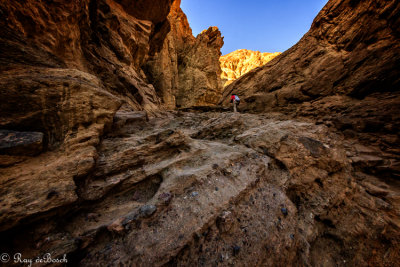 Hiker at the narrows...