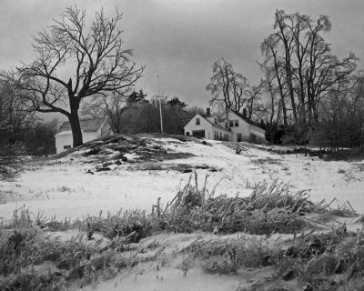 House in winter